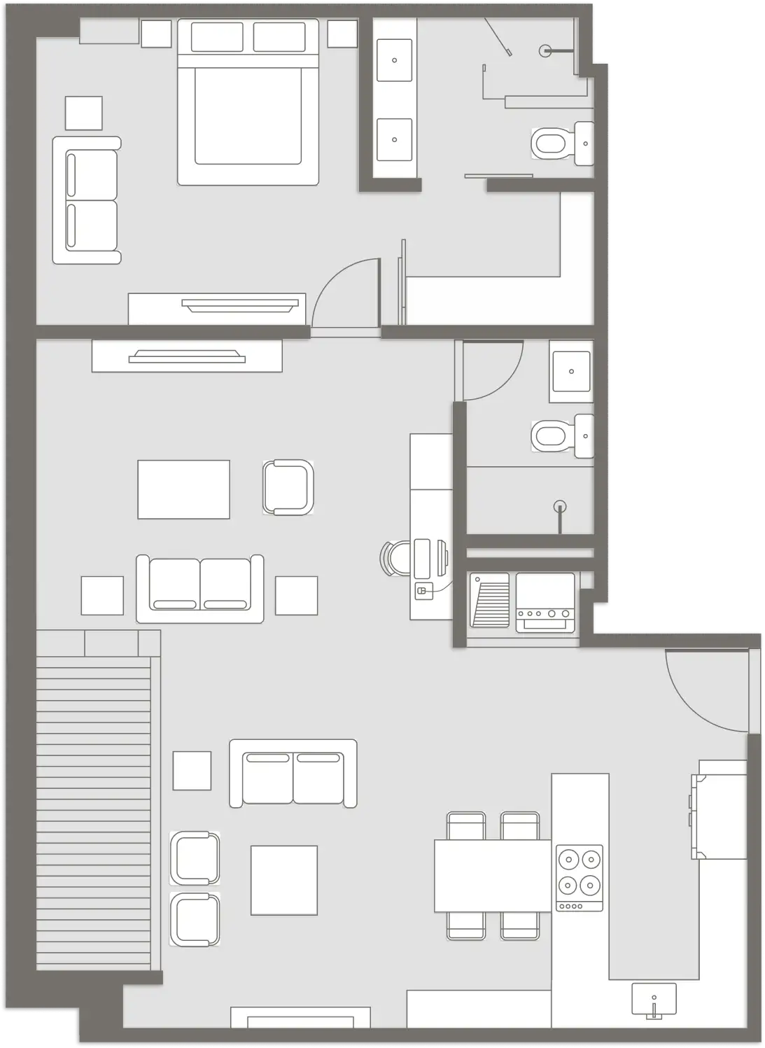 apartamento chico norte bogota