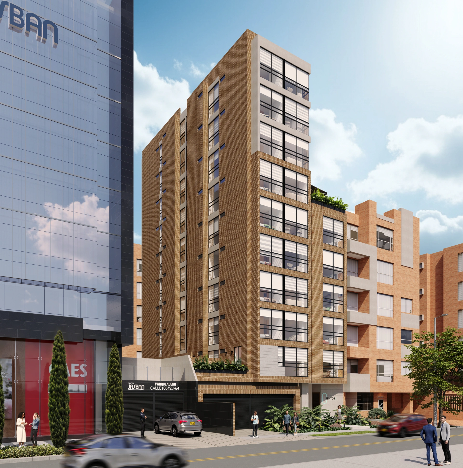 Fachada del edificio